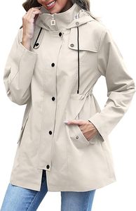 Wholesale Designer Men Long Winter Outdoor Windbreaker Jacket Stand Collar Vintage Style Lightweight Windproof Waterproof Front - Product Image 4