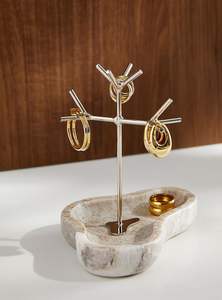 Soporte decorativo para joyas, expositor de joyas de moda, soporte para collares en forma de T, soporte para guardar joyas, organizador de joyas para el hogar - Product Image 5