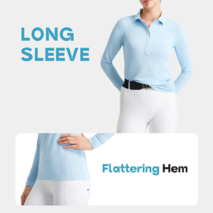 High Performance Equestrian Base Layer For Women Quick Drying Horse Riding Tops Long Sleeve Compression Horse Riding Gear - Product Image 5