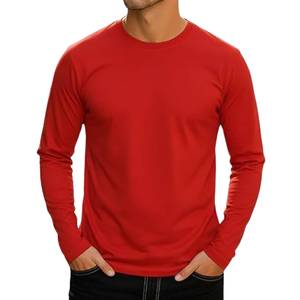 Cotton Long Sleeve <b>Collar</b> <b>T</b> <b>Shirt</b> Mens Breathable Casual Streetwear Soft Fit ODM Supplier - Product Image 5
