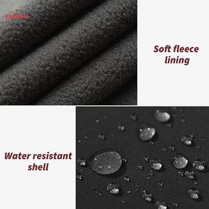 Veste softshell légère à fermeture éclair intégrale avec logo, en nylon/polyester écologique, pour l'hiver - Product Image 3