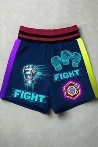 Shorts de boxe en tissu polyester, vêtements de sport, impression personnalisée, sublimation, broderie de logo, respirant, taille personnalisée - Product Image 5