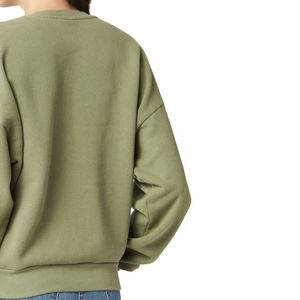 Sweat-shirts d'hiver imprimés numériquement pour femmes grandes tailles, motif uni, vente promotionnelle, sur mesure, séchage rapide, 100% coton - Product Image 6