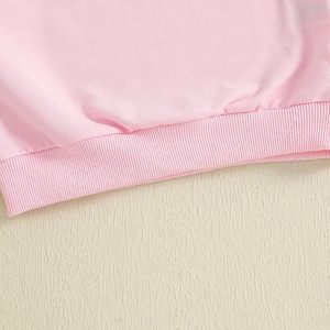 Conjunto de sudadera de cuello redondo estilo streetwear para niños pequeños, ropa juvenil de gran tamaño, sudadera de felpa francesa gruesa, ropa de moda juvenil, sudadera lisa. - Product Image 6
