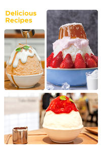 Signwin ไอศกรีม bingsu รสมะนาวน้ำผึ้งผสมน้ำตาลบรรจุในถุง - Product Image 4