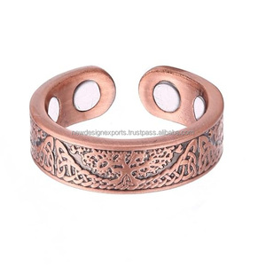 Joyería Terapéutica Biomagnética al por Mayor • Banda Unisex Lineal Ajustable con Ranuras - Product Image 1