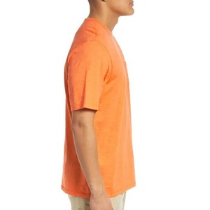 T-shirts pour hommes à col ras du cou, prix de gros, manches courtes, été, décontractés, couleur unie, coton respirant, séchage rapide, coupe classique - Product Image 4