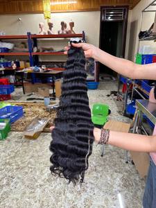 Deep Wavy Wholesale Raw Hair Weave Bundle Human Hair Extensions <b>Silky</b> and Shiny Vietnamese Human Hair - Product Image 3