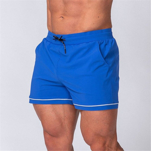 Nouveauté : Short de bain pour homme, imprimé par sublimation intégrale, noir avec cordon de serrage blanc, style surf. - Product Image 3
