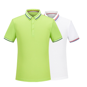 เสื้อโปโลชายผ้าฝ้าย 100% แขนสั้นทรงเข้ารูป สั่งทำได้ พร้อมปักลายสีตัดกัน มีไซส์ใหญ่ - Product Image 4