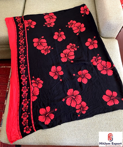 Pareo de plage hawaïen personnalisé, sarong tropical, fabricant de tissus OEM ODM, marque privée, Inde, Fidji, Samoa, Bora Bora - Product Image 5
