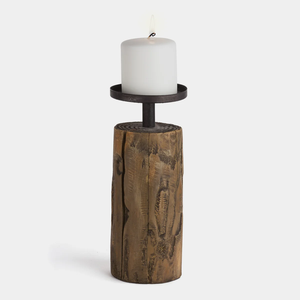Support de bougie en bois décoratif pour mariage, thé, Noël et autres événements – Présentoir à bougies en bois - Product Image 4