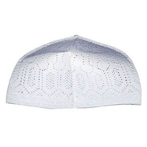 Premium <b>Plain</b> Kufi <b>Cap</b> for Men Comfortable Lightweight Muslim Prayer Hat Bulk Manufacturer Supply - Product Image 2