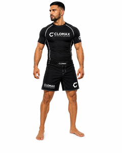 ชุดแรชการ์ดและกางเกง MMA แบบกำหนดเอง ชุด BJJ No Gi ชุดต่อสู้แบบรัดรูป แห้งเร็ว ระบายความร้อนด้วยเทคโนโลยี Heat-Transfer ป้องกันรังสียูวี UPF50+ ผลิตจากโพลีเอสเตอร์/ไนลอนที่เป็นมิตรต่อสิ่งแวดล้อม - Product Image 1