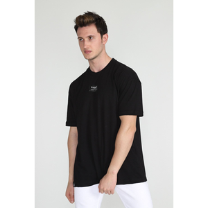 T-shirt à manches courtes pour homme en polyester/coton léger, imprimé par sublimation, pour le sport, la gym, les tenues décontractées - Product Image 1