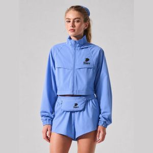 Top Quality <b>Women</b> <b>Windbreaker</b> Short Set Designed For Everyday Comfort Outdoor Activities Training And Casual Fashion Wear - Product Image 1