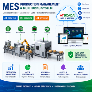 Sistema de Gestión de Fabricación (MES) y Monitoreo de Producción en Fábrica en Tiempo Real – OEM Disponible - Product Image 1