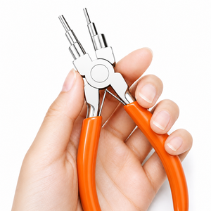 Jewelry Loop Forming Pliers Multi Size Bail Making Tool Round Nose Looping Pliers for <b>Wire</b> <b>Craft</b> DIY Jewelry Supplies - Product Image 6