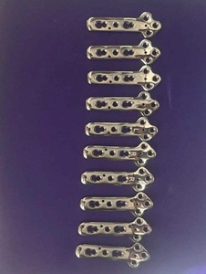 Plaques orthopédiques vétérinaires à verrouillage, 10 pièces, TPLO 2,4 mm, droite/gauche, réutilisables, en acier inoxydable, kit d'instruments manuels de haute qualité - Product Image 4