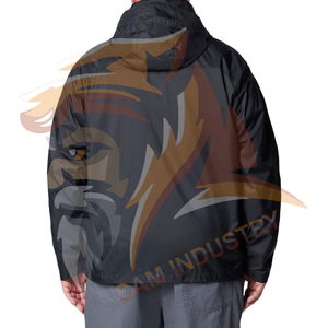 Chaqueta Cortavientos para Hombre al por Mayor, 100% Poliéster, Secado Rápido, Resistente al Viento, Chaqueta Softshell para Hombre - Product Image 2