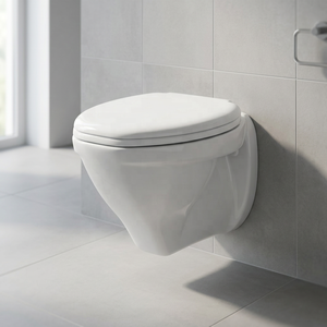 Luxurious Square Wall Hung Water Closet Rimless <b>Ceramic</b> Toilet <b>Pan</b> Premium Bathroom WC Sanitary Ware India - Product Image 3