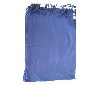 Châle Pashmina Uni en Viscose Couleur Unie, Doux, Léger et Élégant, Écharpe de Mode Hivernale pour Femmes et Hommes, Luxe Ethnique - Product Image 2