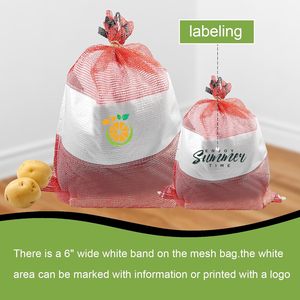 Mesh Produce Bags with White Coating Mesh - Product Image 4