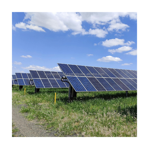 Structure de montage solaire pour panneaux photovoltaïques sur toit plat ballasté sans pénétration dans le toit - Product Image 1