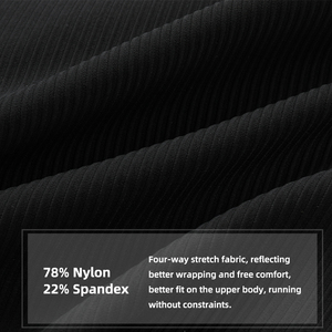 Shorts de compression athlétiques légers et extensibles 4 directions pour hommes avec logo personnalisé, mi-longueur, pour la gym et le fitness, en toile décontractée - Product Image 3