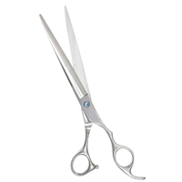 Ciseaux de coiffure professionnels pour barbier, ciseaux de toilettage pour animaux de compagnie, en acier inoxydable, pour droitiers, 6,5 pouces, 7 pouces, tranchants, sûrs et durables