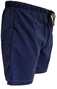 Shorts de bain amples personnalisables pour hommes avec fil blanc effet délavé, idéaux pour sources thermales, vacances en bord de mer et sports aquatiques en piscine - Product Image 3