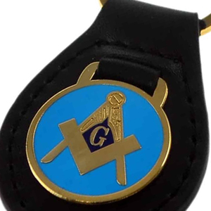 Llavero Masónico con Símbolo de Compás y Escuadra, Accesorio Elegante para Hombres, Regalo de Hermandad, para Miembros de Logia, para Llevar Diariamente en la Bolsa - Product Image 5