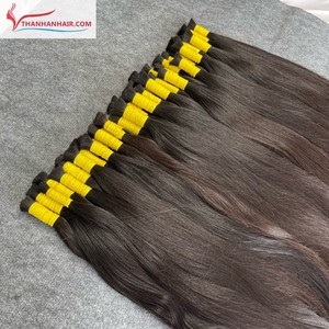 Prix de gros cheveux de bébé raides noirs en vrac 100% extensions de cheveux crus vietnamiens de haute qualité super brillants sans enchevêtrement grand stock - Product Image 4