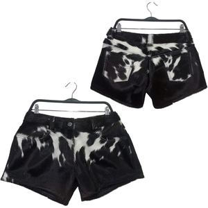 Shorts en cuir et toile faits à la main pour hommes, respirants, écologiques, durables, style streetwear, différentes couleurs - Product Image 6