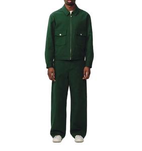 Chaqueta de trabajo de invierno para hombre, elegante, transpirable, 100% algodón, con parche bordado, estilo urbano. - Product Image 3