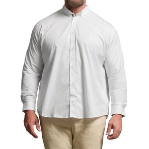Camisa Formal de Franela Tejida Vintage para Hombre, Manga Larga, Oversize, de Algodón, con Botones, Tejido Suave y Transpirable para Uso Diario - Product Image 3