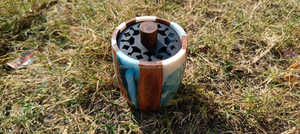 Quemador de Incienso de Resina de Lujo Contemporáneo Hecho a Mano para Ramadán y Eid, Decoración Elegante para el Hogar con Fragancia - Product Image 3