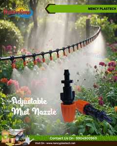 Kit d'irrigation goutte à goutte DIY pour jardin, système d'arrosage en ABS pour serres, aménagements paysagers, parterres de fleurs et plantes de patio - Product Image 1
