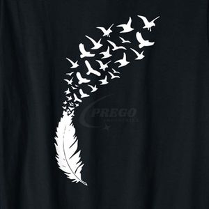 T-shirt à manches courtes en toile légère tricotée à séchage rapide, col rond, imprimé DTF, pour homme adulte, grande taille, style formel, été - Product Image 5
