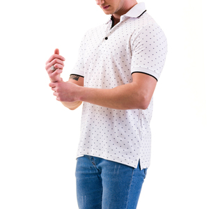 <b>Men's</b> <b>Yellow</b> Solid Color Short Sleeve Polo <b>Shirt</b> Cotton Pique Casual Breathable Knitted Regular Fit Polo <b>Shirt</b> <b>for</b> <b>men</b> - Product Image 5