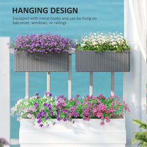 Jardinera Elevada Galvanizada Extra Grande para Macetas de Exterior - Product Image 4