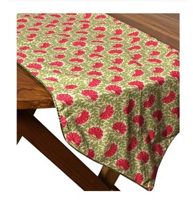 Export Quality Luxury Velvet Table Runner with Tassels Soft Decorative Cloth for Wedding and Banquet Available at Good Price - Product Image 4