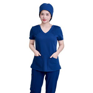 Tenue médicale VN FACTORY pour femmes, ensemble de blouses d'infirmière à jambes larges, uniforme de soins aux malades, vêtements d'hôpital unisexes de qualité supérieure, faible MOQ/OEM/ODM - Product Image 1