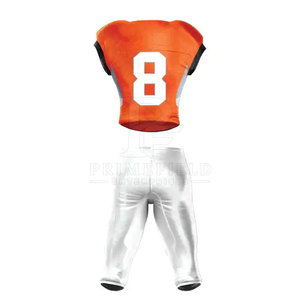 Uniforme de Fútbol Americano 100% Poliéster Transpirable para Hombre, Servicio OEM de Alta Calidad, Colores y Tallas Personalizables - Product Image 2
