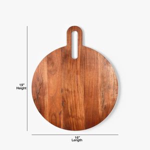 Tabla de cortar de madera hecha a mano |   Tabla de Cortar y Servir de Madera Natural |   Accesorios de Cocina Ecológicos - Product Image 6