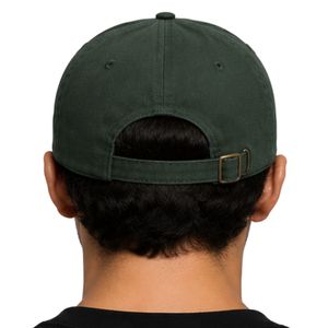 Casquette de baseball minimaliste vert forêt Panda, ajustable, en coton, style décontracté, streetwear, sport, unisexe, personnalisable OEM ODM, vente en gros - Product Image 2