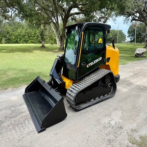 Chargeuse compacte télescopique sur chenilles JCB TELESKID 3TS-8T, 74 CV, diesel, machine de construction avec godet de 0,43 m³ - Product Image 5