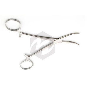 Pinzas Dandy de 5 1/2 Pulgadas, Acero Inoxidable, Instrumento Quirúrgico Manual, Uso Clínico ORL, Curvatura Lateral, Certificación MOL CE Clase II - Product Image 5