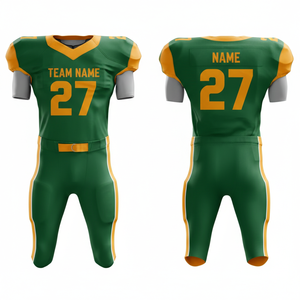 Uniformes de Fútbol Americano Personalizados al por Mayor 2026, Pantalones y Camiseta con Impresión Personalizada |   Ropa Deportiva Unisex de Manga Corta y Transpirable, Fabricante OEM - Product Image 4