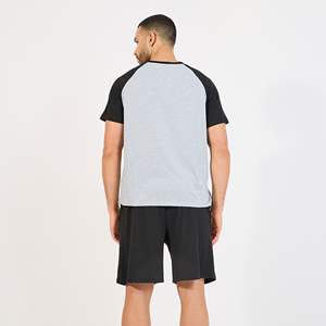 Ensembles T-shirt et Short Homme Américains Personnalisés de Haute Qualité en Coton 100% à Manches Longues et Coupe Oversize, Livraison Rapide - Product Image 3
